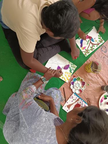 Indian Folk Art Warli Workshop