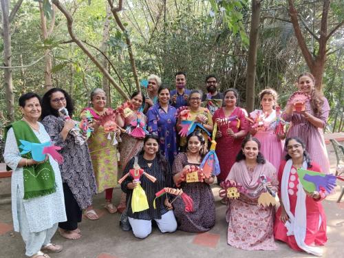 Puppetry in Storytelling at Kathalaya